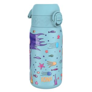 Бутилка за вода Ion8 Print, метална, 400ml, РУСАЛКИ