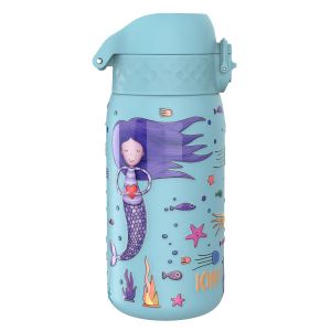 Бутилка за вода Ion8 Print, метална, 400ml, РУСАЛКИ