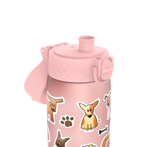 Бутилка за вода Ion8 Print,рециклирана пластмаса, 500ml, Dogs