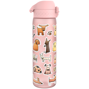 Бутилка за вода Ion8 Print,рециклирана пластмаса, 500ml, Dogs