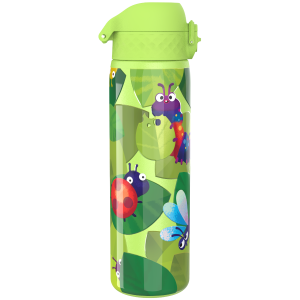 Бутилка за вода Ion8 Print, метална, 600ml, Bugs Life