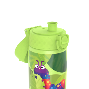 Бутилка за вода Ion8 Print, метална, 600ml, Bugs Life