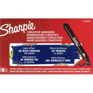 Маркер Sharpie Acrylic, ЧЕРЕН