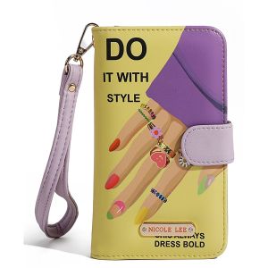 Калъф за телефон Nicole Lee, 8.9x16.5x2.5cm, NAILPOLISH