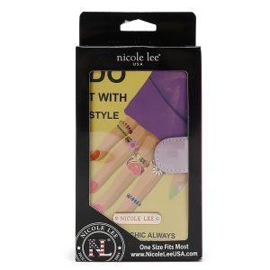 Калъф за телефон Nicole Lee, 8.9x16.5x2.5cm, NAILPOLISH