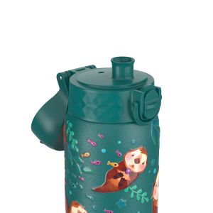 Бутилка за вода Ion8 Print, метална, 400ml, ВИДРА