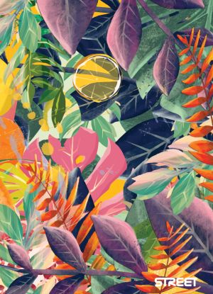 Тетрадка О плюс А4, 80л, широки редове , спирала, 2024