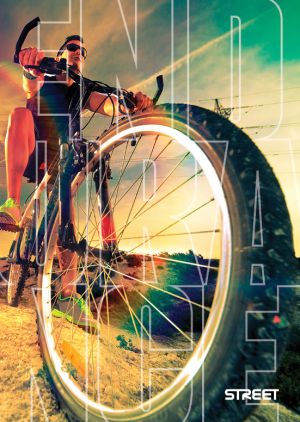 Тетрадка О плюс А5,80л,широки редове ,спирала,2024 ,момче