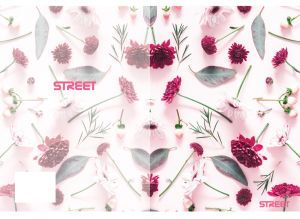 Тетрадка О+ А4, 80л, широки редове ,телчета,2024  момиче