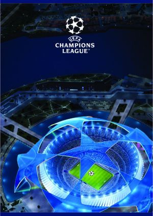 Тетрадка с телчета А4, 60 листа, широки редове , БГ, UEFA