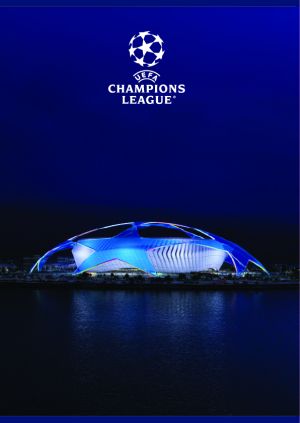 Тетрадка с телчета А4, 60 листа, широки редове , БГ, UEFA