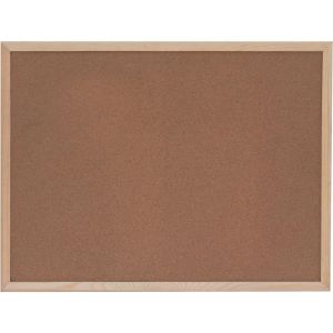 Дъска Optima, коркова с дървена рамка, 30x40 cm