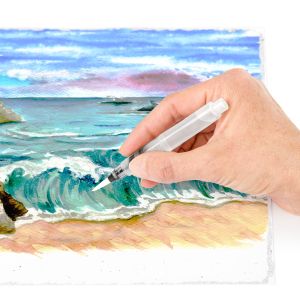 Акварелни бои Staedtler DJ, 12 цвята с четка