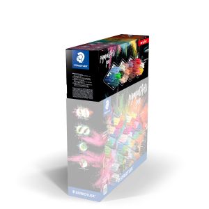 Дисплей флумастри Staedtler Pigment, 120 броя