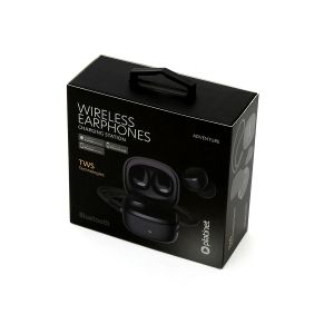 Безжични слушалки тип тапи Platinet, с микрофон,черни