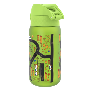 Бутилка за вода Ion8 Print, рециклирана пластмаса, 350ml, Cars