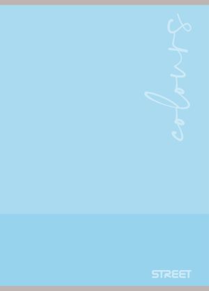 Тетрадка Street Dislectic, А4, квадратчета 1cm, 52 листа