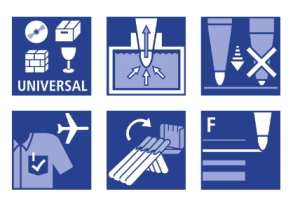 Неперманентен маркер Staedtler Lumocolor 316 F, жълт