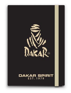 Бележник с ластик Dakar A6, ШР, 96 л