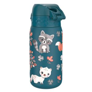 Бутилка за вода Ion8 Print, метална, 400ml, ГОРСКИ ЖИВОТНИ