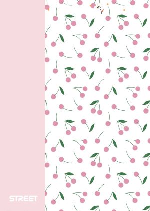 Тетрадка с телчета А5, 60л, PP, ШР, БГ, Blossom