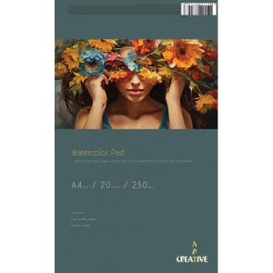 Скицник Watercolor Pad А4, 230 g, 20 листа