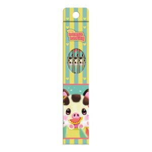 Комплект моливи Bangoberry, 5 броя, Piggy Pig