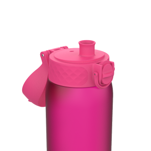Бутилка за вода Ion8 SE, рециклирана пластмаса, 350ml, Pink