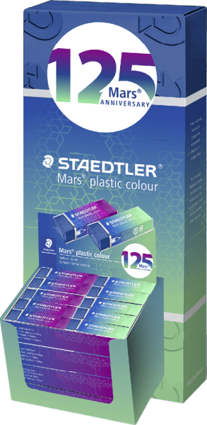 Дисплей гуми Staedtler Mars 526 50, 125 AE, 40 броя