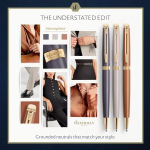 Ролер Waterman Hemisphere Understated, СИВ GT