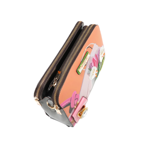 Чанта Nicole Lee, 24.5x19x8.5 cm, Violet Blossom