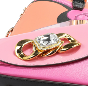 Чанта Nicole Lee, 24.5x19x8.5 cm, Violet Blossom