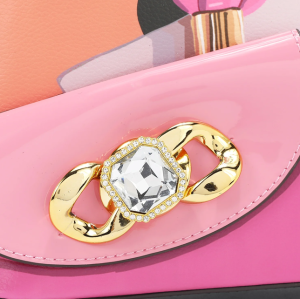 Чанта Nicole Lee, 24.5x19x8.5 cm, Violet Blossom