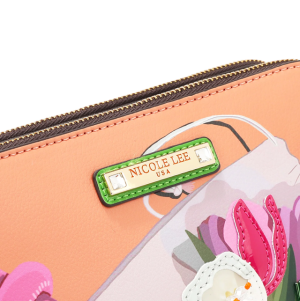 Чанта Nicole Lee, 24.5x19x8.5 cm, Violet Blossom