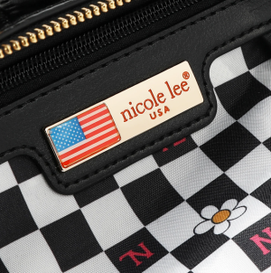 Чанта Nicole Lee, 24.5x19x8.5 cm, Violet Blossom