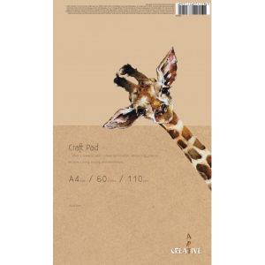 Скицник Craft Pad А4, 110 g, 60 листа
