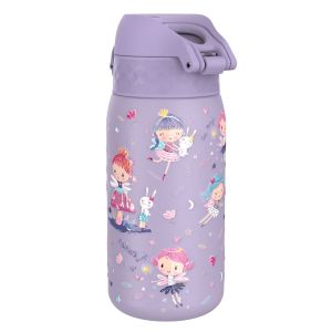 Бутилка за вода Ion8 Print, метална, 400ml, ФЕИ