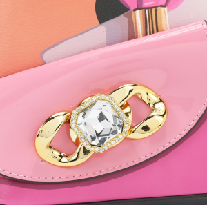 Чанта Nicole Lee, 34.5x23x8.5 cm, Violet Blossom