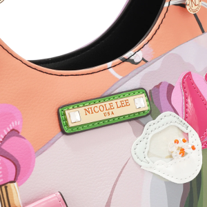 Чанта Nicole Lee, 34.5x23x8.5 cm, Violet Blossom