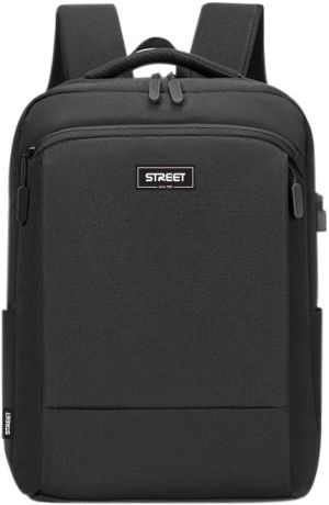 Бизнес раница Street Elite, 46x32x17 cm, BLACK