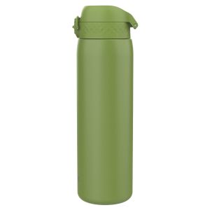Бутилка за вода Ion8 SE, метална, 1200ml, КАКИ