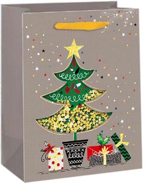 Подаръчна торбичка XMAS Jumbo Deluxe, 33x20x46 cm