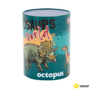 Моливник Octopus, метален, dino