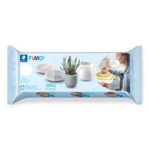 Глина Staedtler Fimo Air basic 8102, 2 kg, бяла
