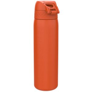 Бутилка за вода Ion8 SE, метална, 600ml, ТОРАНЖЕВ