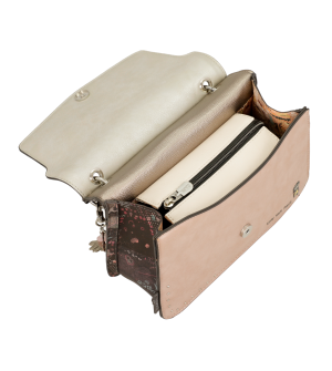 Чанта Anekke Peace&Love Pink, 28х22х10 см