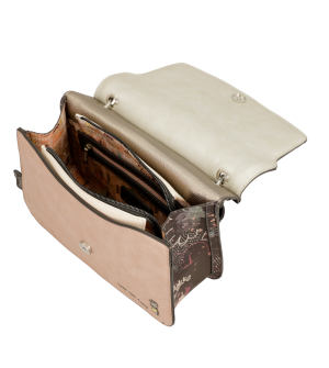 Чанта Anekke Peace&Love Pink, 28х22х10 см