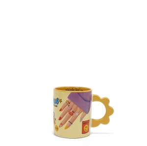 Керамична чаша Nicole Lee, 500ml, Nail Polish