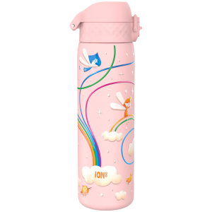 Бутилка за вода Ion8 Print, метална, 600ml, Fairies
