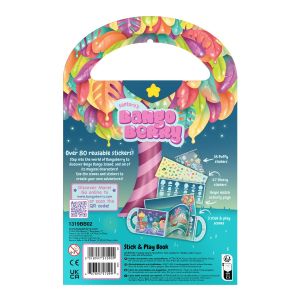 Книжка Bangoberry Stick and Play Book, By Night